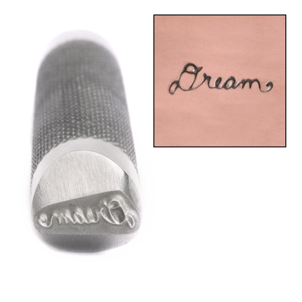 Metal Stamping Tools Advantage Series 'Dream' Metal Design Stamp Guaranteed on Stainless Steel